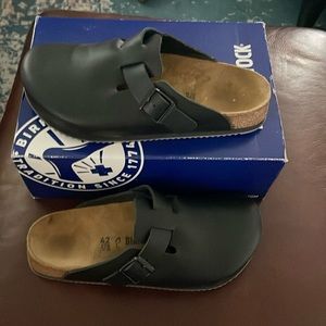 Birkenstock Boston Black L11/M9 Regular